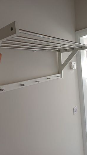 Coat Hooks with shelf