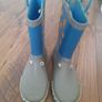 Wellies sharks boys size 1UK Image 2