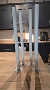 Ikea legs white