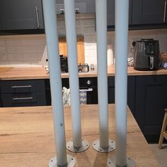 Ikea legs white