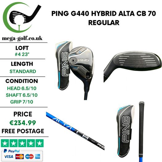 Ping G440 Hybrid / #4 23 Degree / Alta CB 70 Regular