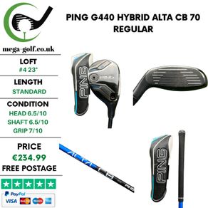 Ping G440 Hybrid / #4 23 Degree / Alta CB 70 Regular