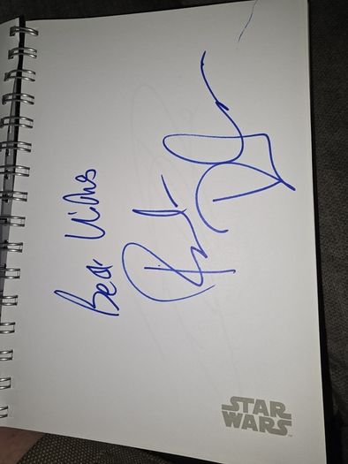 3D star wars signed by 4 irish footballers