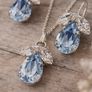 Crystal Necklace & Earrings Image 2