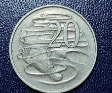 Australia 20 cent coin #Platypus
