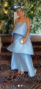 tiered maxi dress
