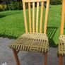 4 Wooden Dining Chairs Image 6