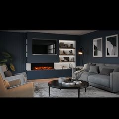 Gazco eReflex 135RW LED electric fireplace
