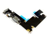 New Replacement Charging Dock Port Connector Flex Cable and Mic for iPhone 6 Plus Grey