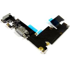New Replacement Charging Dock Port Connector Flex Cable and Mic for iPhone 6 Plus Grey