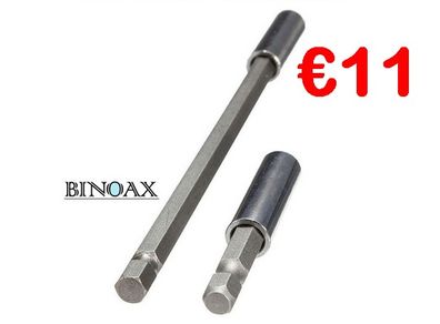 2pcs 65mm Magnetic Screwdriver Bit (Long shaft - Short shaft)