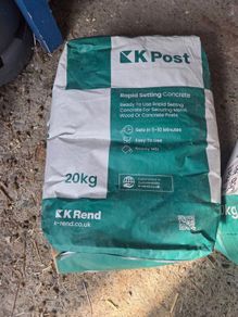 K Post Rapid setting cement 2 bags