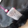 Savada Faux  Fur Black  Scarf/Long Collar.  S. One Size. B.N.W.T Image 6