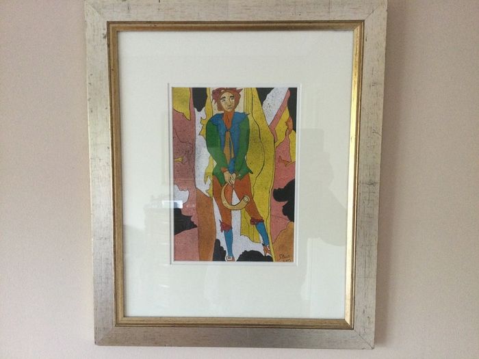 Art - Mixed Media on Board ( Piet Sluis)