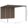 Garden Gazebo 4x3m with Side Curtains Image 7