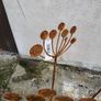 Cow parsley head steel ornament Image 2
