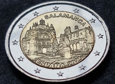 Spain 2 Euro  2025 - Salamanca coin Uncirculated
