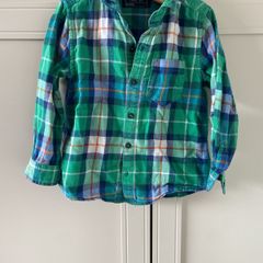 Next flannel check long sleeve shirt 3-4 years