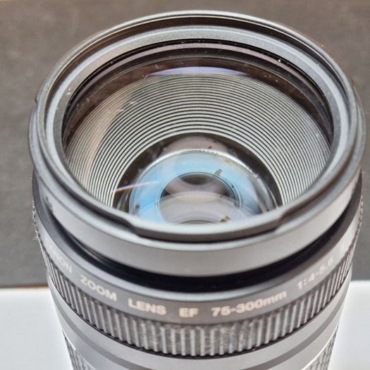 Canon EF 75-300mm f/4-5.6 Mark III Telephoto Zoom Lens Used Condition