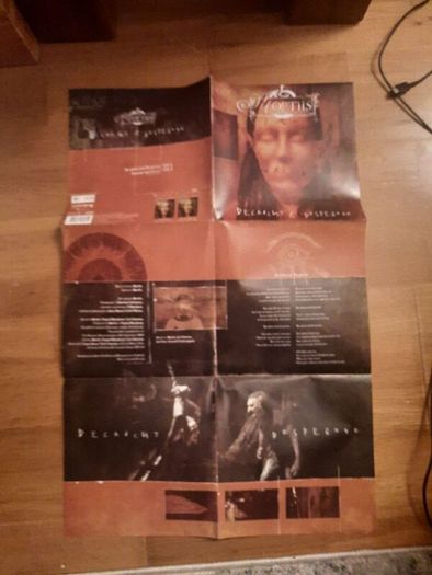MORTIIS: Decadent & Desperate 7 inch single (2005 - number 975 of 2000)