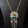 Boho Bohemian Vintage Style Statement Necklace Image 3