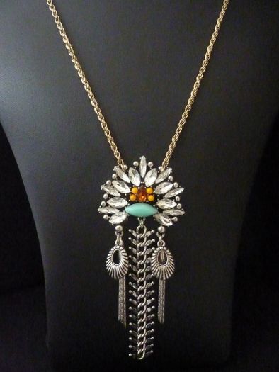 Boho Bohemian Vintage Style Statement Necklace