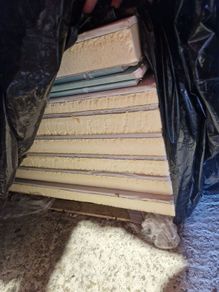 Insulated plasterboard sheets