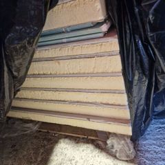 Insulated plasterboard sheets