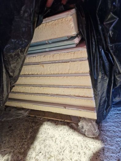 Insulated plasterboard sheets
