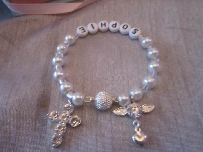 Holy Communion Name Bracelets