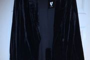 VERY Black Velvet Blazer