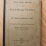 On The Use And Abuse Of Some Political Terms. By Sir George Cornewall Lewis. New Edition With Notes And Introduction By Thomas Raleigh D.c.l. Published By Claredon Press1898. Hardback In Fair Condition.  See Photos For Same. Image 8