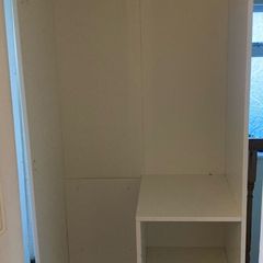 Open wardrobe