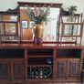 Mahogany sideboard with gold inlay Image 7