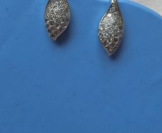 silver 925 stud earrings