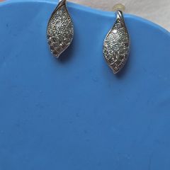 silver 925 stud earrings