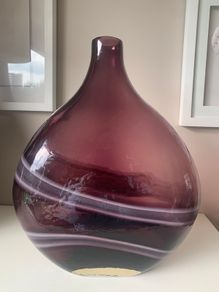 Purple Glass Vase
