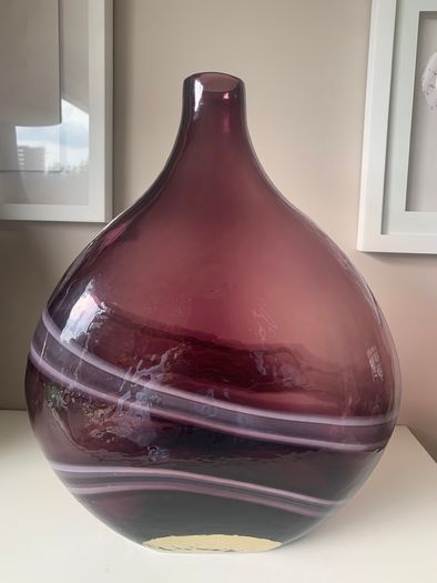 Purple Glass Vase