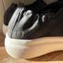 Womens shoes casual black Nubuk Tsubo leather platform sole size 6 Image 9