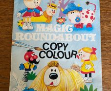 Magic Roundabout Vintage Colouring Book