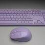 Wireless Keyboard & Mouse Set - brand new, never used (Purple) Image 2