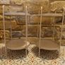 Pair of JYSK HAVLIRE Beige Metal Side Tables Image 3