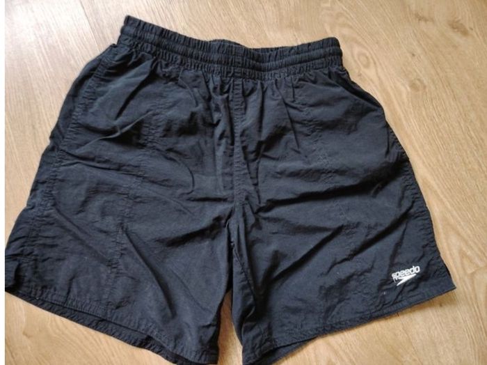 Black Speedo Shorts   Age 6-7