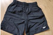 Black Speedo Shorts   Age 6-7