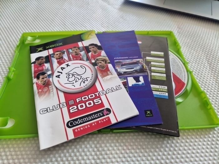 Ajax Club Football 2005 xbox Original games Original