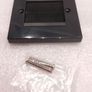 Brush Faceplates - Sound Cables Black Brush Stripe Cable Entry Single Gang Image 2