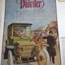 1986 History of Advertising Calendar-10 Vintage Advertising Prints-Automobiles Image 2