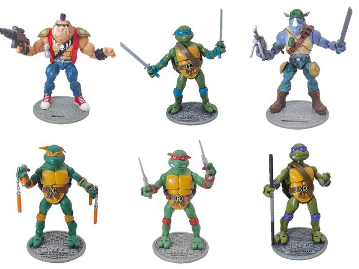Teenage Mutant Ninja Turtles Classic Collection Playmates Toys Action Figure 2012