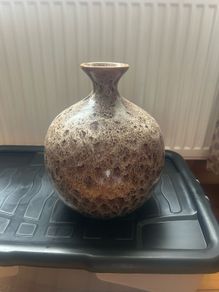 Large Brown Decorative Vase