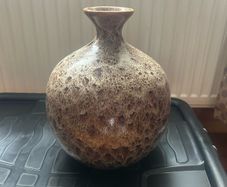 Large Brown Decorative Vase